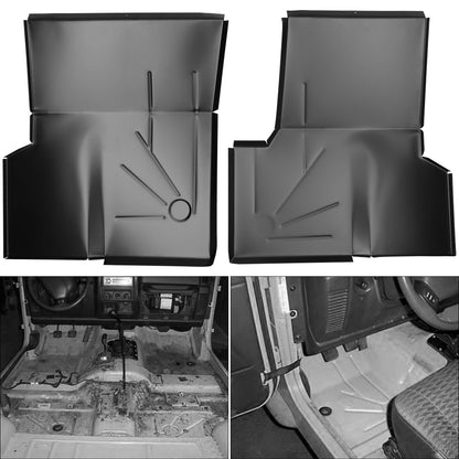 2-Door Front Floor Pans Left & Right Side Fit for Jeep TJ Wrangler 1997-2006