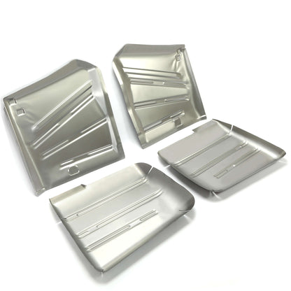 4 Set Floor Pans For 1958 Chevrolet Impala Bel Air Biscayne Delray