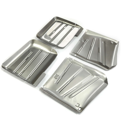 4 Set Floor Pans For 1958 Chevrolet Impala Bel Air Biscayne Delray