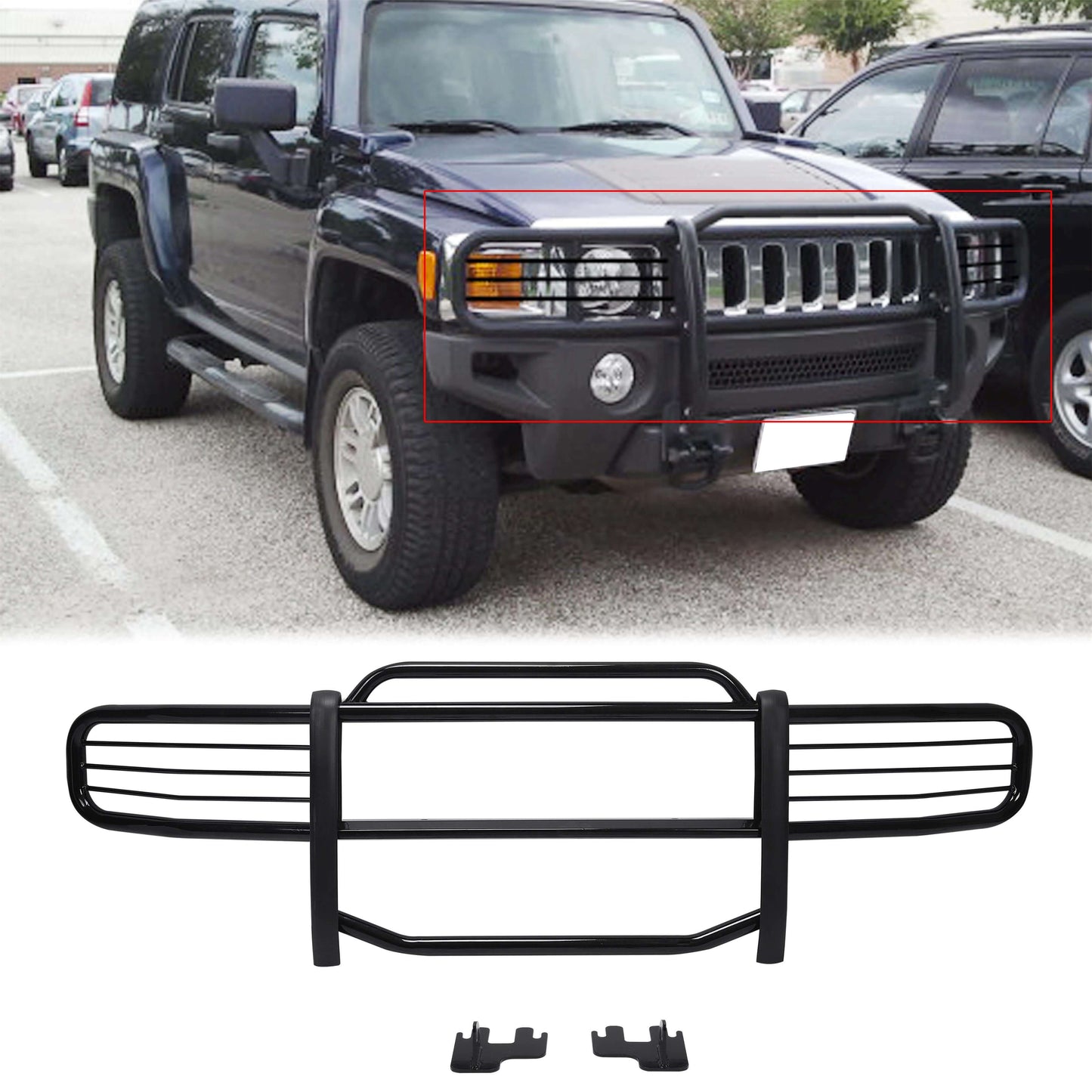 Brush Grill Guard for 2006-2011 Hummer H3