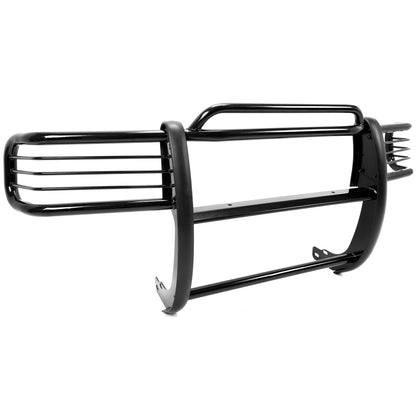 Grille Guard Front Bumper Brush Guard Compatible with 1998-2004 Isuzu Rodeo Amigo Honda Passport Powder Coated Black Steel