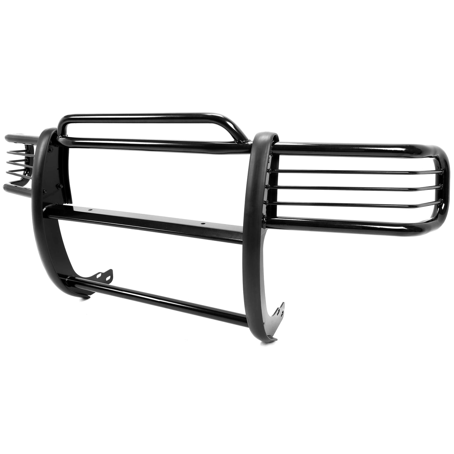 Grille Guard Front Bumper Brush Guard Compatible with 1998-2004 Isuzu Rodeo Amigo Honda Passport Powder Coated Black Steel