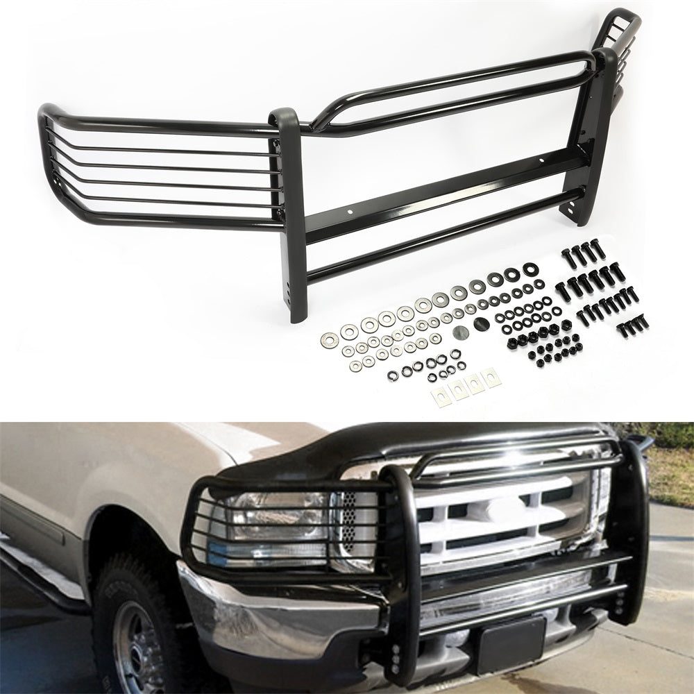 Brush Guard Compatible with 1999-2007 F250 F350 F450 F550 Super Duty& 2000-2006 Excursion
