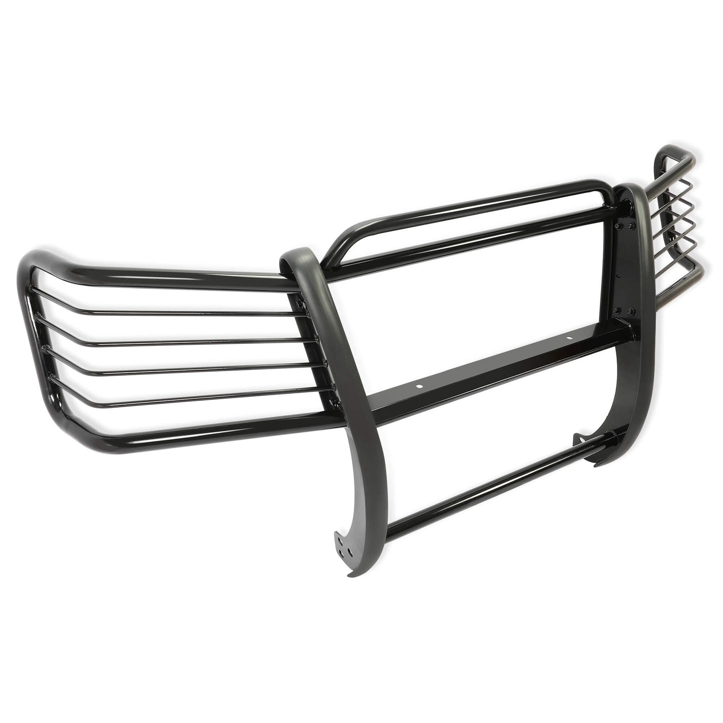 Brush Guard Grille Guard Black Steel Compatible with 2002-2009 Chevy Trailblazer 2002-2009 Trailblazer EXT Trimming of Lower Air Dam Required