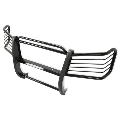 Brush Guard Grille Guard Black Steel Compatible with 2002-2009 Chevy Trailblazer 2002-2009 Trailblazer EXT Trimming of Lower Air Dam Required