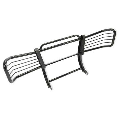 Brush Guard Grille Guard Black Steel Compatible with 2002-2009 Chevy Trailblazer 2002-2009 Trailblazer EXT Trimming of Lower Air Dam Required