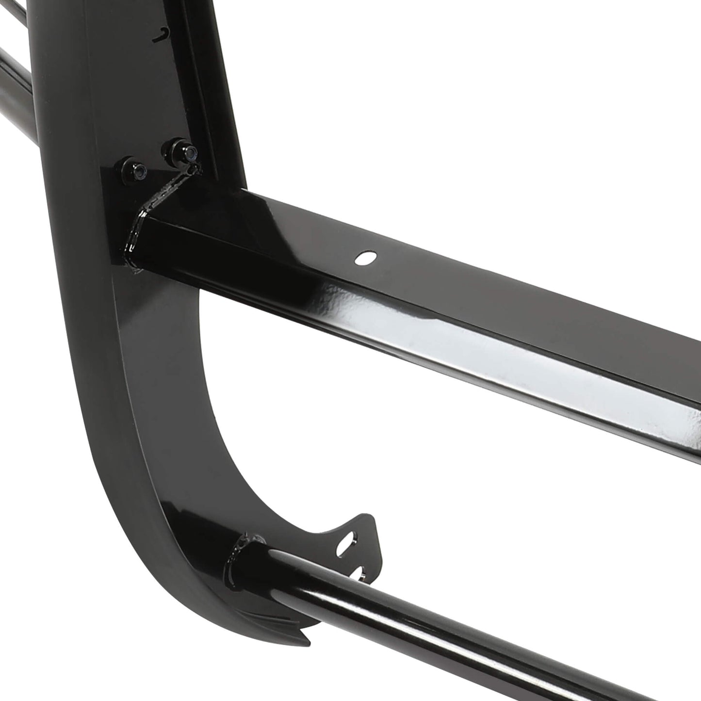 Brush Guard Grille Guard Black Steel Compatible with 2002-2009 Chevy Trailblazer 2002-2009 Trailblazer EXT Trimming of Lower Air Dam Required