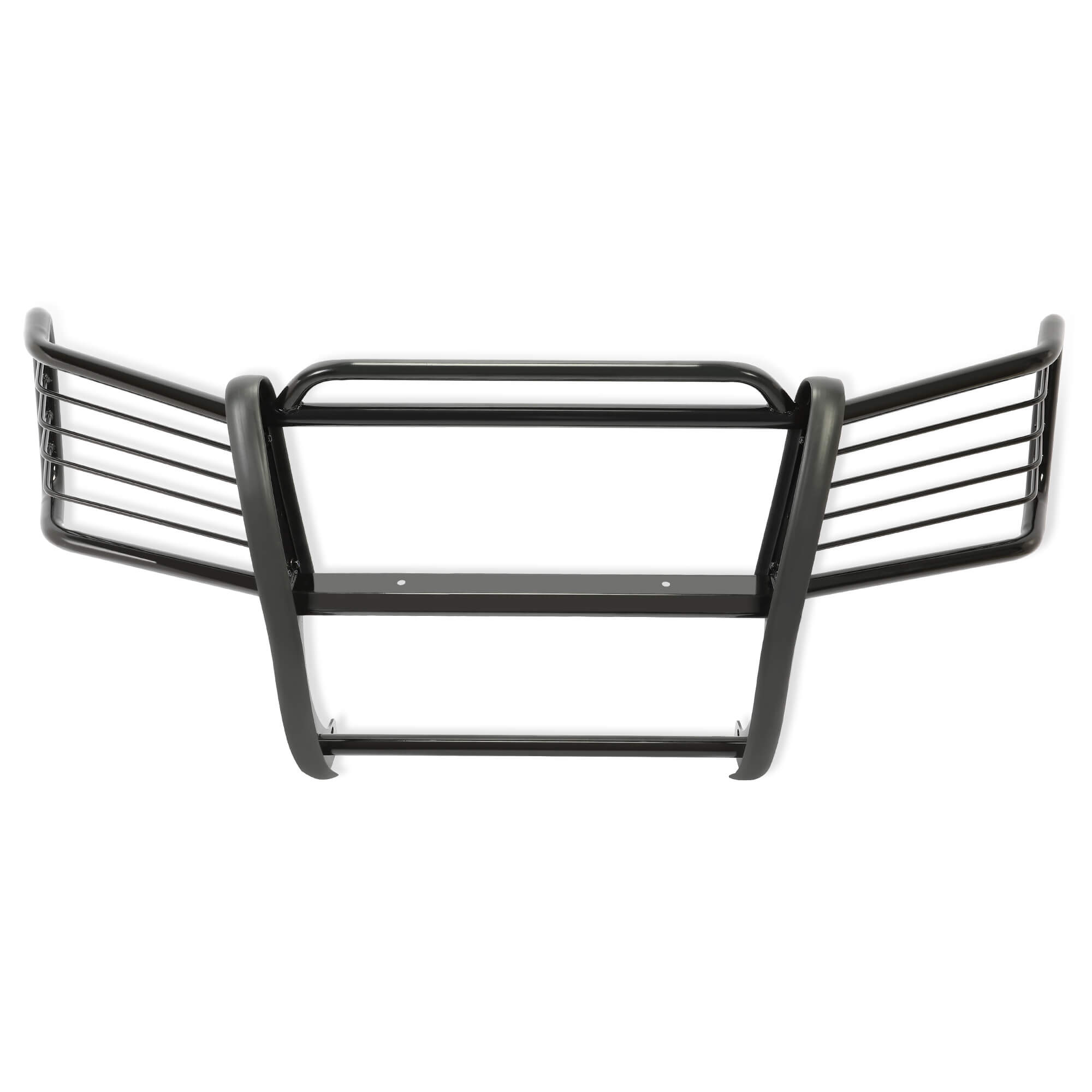 Brush Guard Grille Guard Black Steel Compatible with 2002-2009 Chevy Trailblazer 2002-2009 Trailblazer EXT Trimming of Lower Air Dam Required