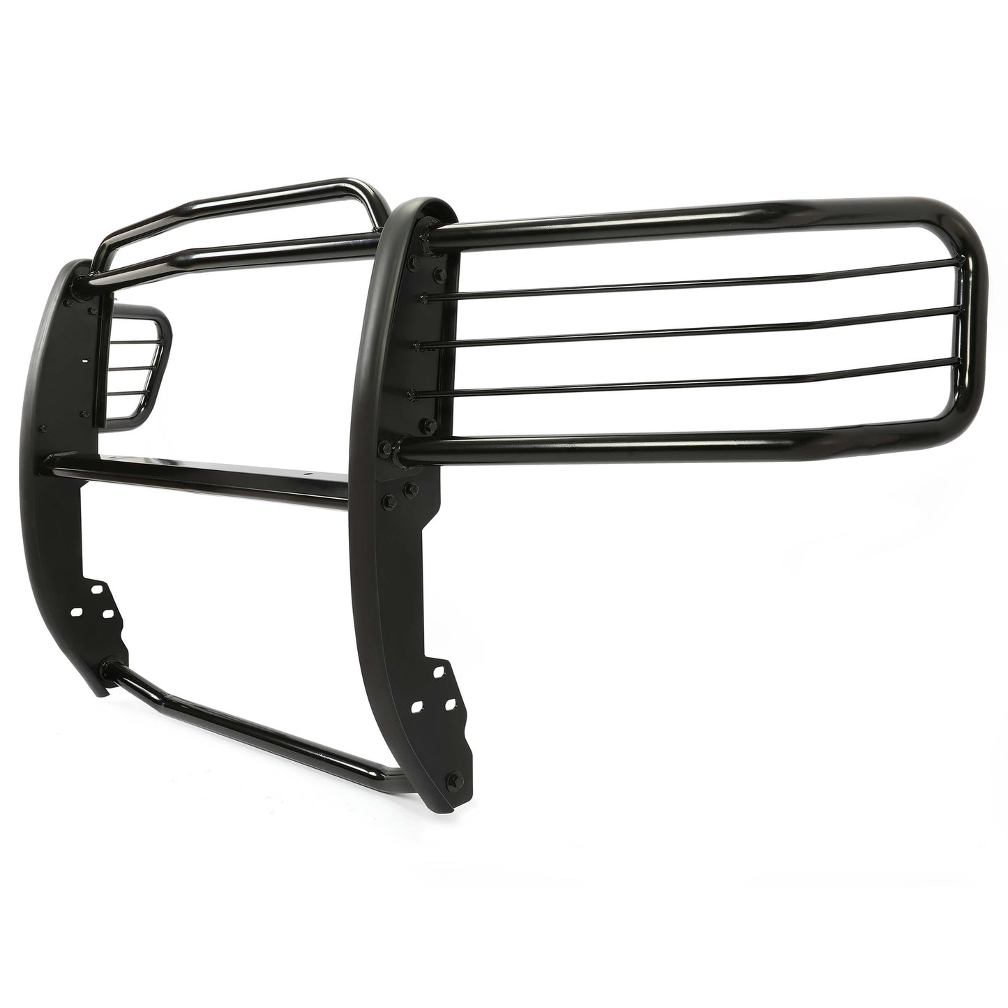 Brush Guard Compatible with 2007-2014 Tahoe 1500/ Suburban 1500/ Avalanche 1500 Black Steel Grille Protection Grille Protector