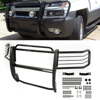 Load image into Gallery viewer, YIKATOO® Brush Guard Compatible with 2007-2014 Tahoe 1500/ Suburban 1500/ Avalanche 1500 Black Steel Grille Protection Grille Protector
