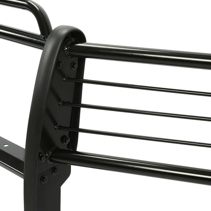 Brush Guard Compatible with 2007-2014 Tahoe 1500/ Suburban 1500/ Avalanche 1500 Black Steel Grille Protection Grille Protector