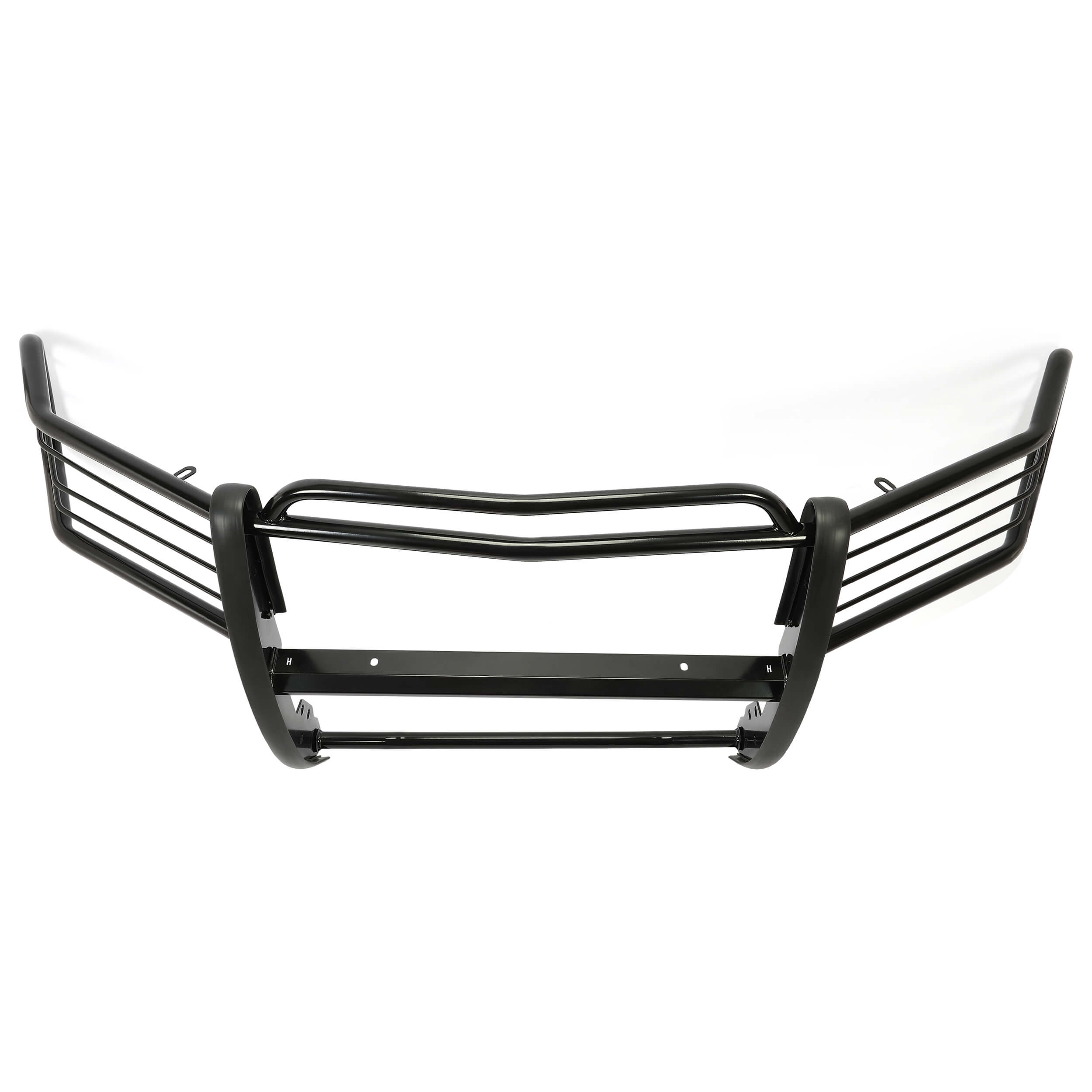 Brush Guard Compatible with 2007-2014 Tahoe 1500/ Suburban 1500/ Avalanche 1500 Black Steel Grille Protection Grille Protector