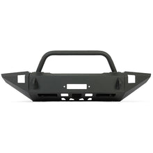 Front Bumper Textured Black Steel W/ Bull Bar For 1997-2004 Dodge Dakota Durango