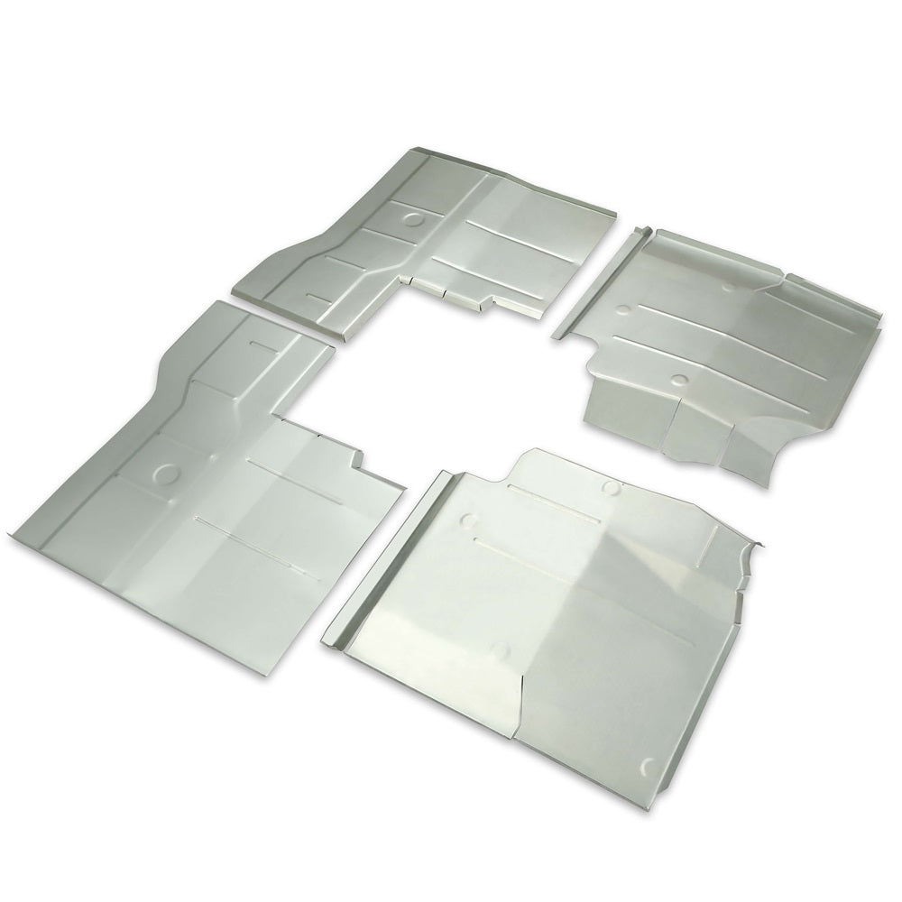 Steel Floor Pans Front Rear 4PC Kit For 1976-1996 Jeep CJ7/8 Scrambler & YJ Wrangler
