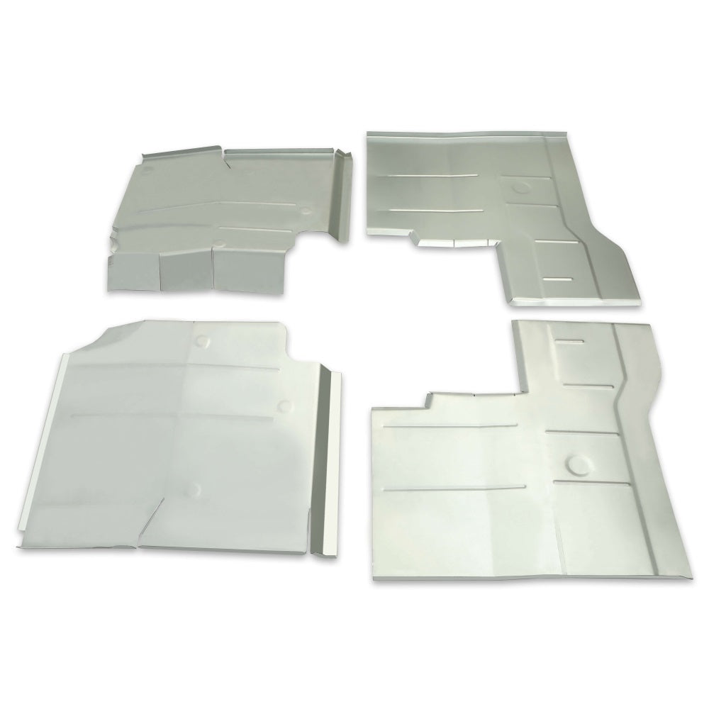 Steel Floor Pans Front Rear 4PC Kit For 1976-1996 Jeep CJ7/8 Scrambler & YJ Wrangler