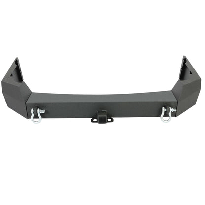 Off-road Rear Bumper Compatible with 1999-2004 Jeep Grand Cherokee WJ with 2 Inch Hitch Receiver