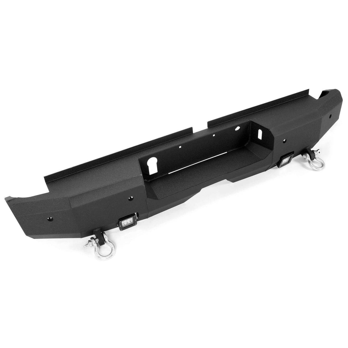 Rear Bumper Compatible with 2019-2021 Ford Ranger Trucks Textured Black