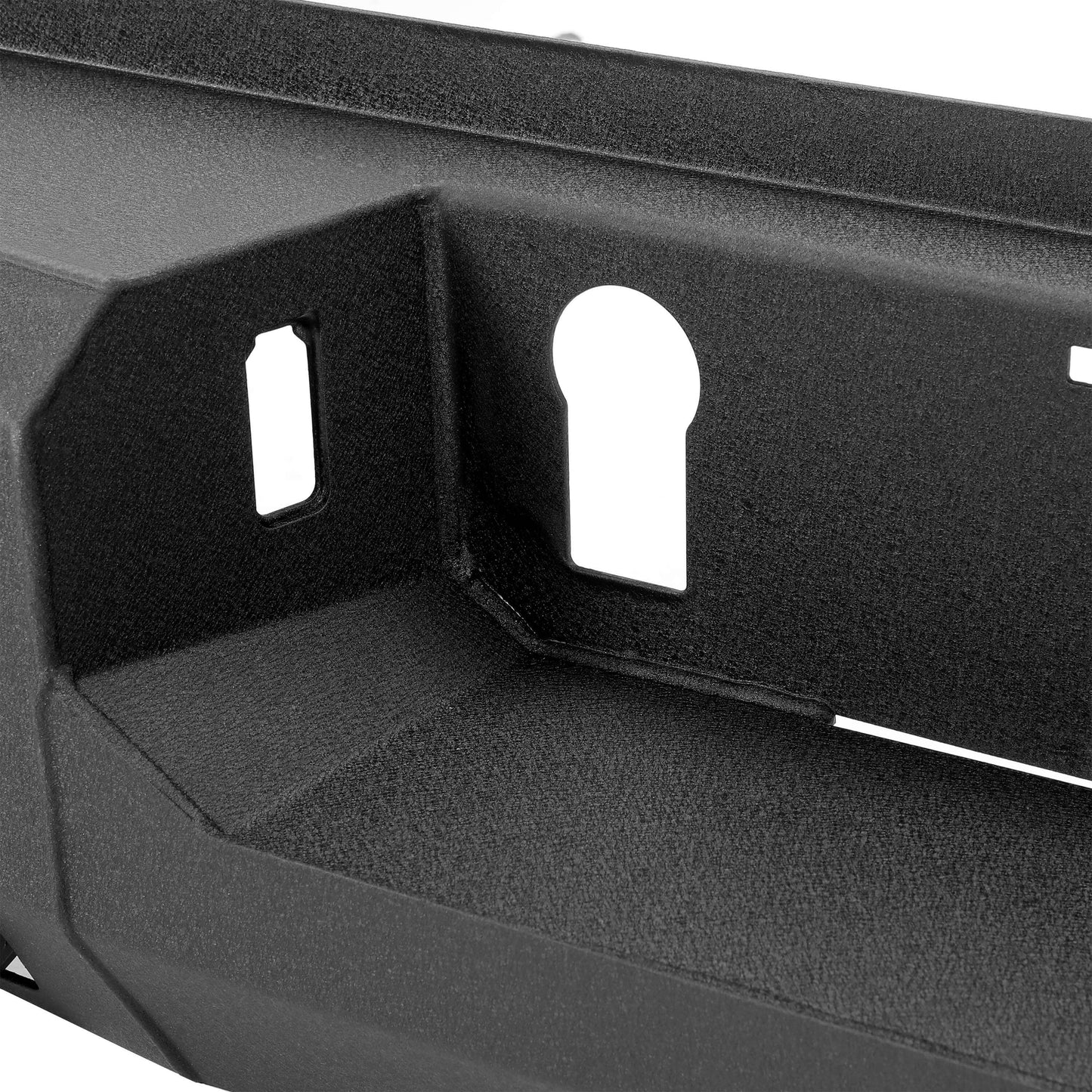Rear Bumper Compatible with 2019-2021 Ford Ranger Trucks Textured Black