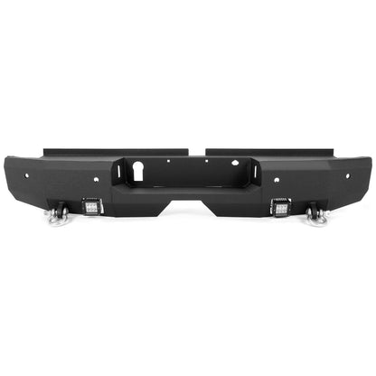 Rear Bumper Compatible with 2019-2021 Ford Ranger Trucks Textured Black