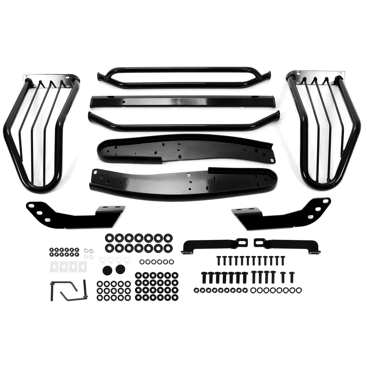 2007-2013 Toyota Tundra Chrome Grille Grill Brush Guard in Stainless Steel