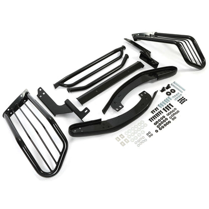 Front Brush Guard Compatible with 2006-2010 Explorer/Explorer Sport Trac Bumper Brush Bar Grille Protection Black Steel