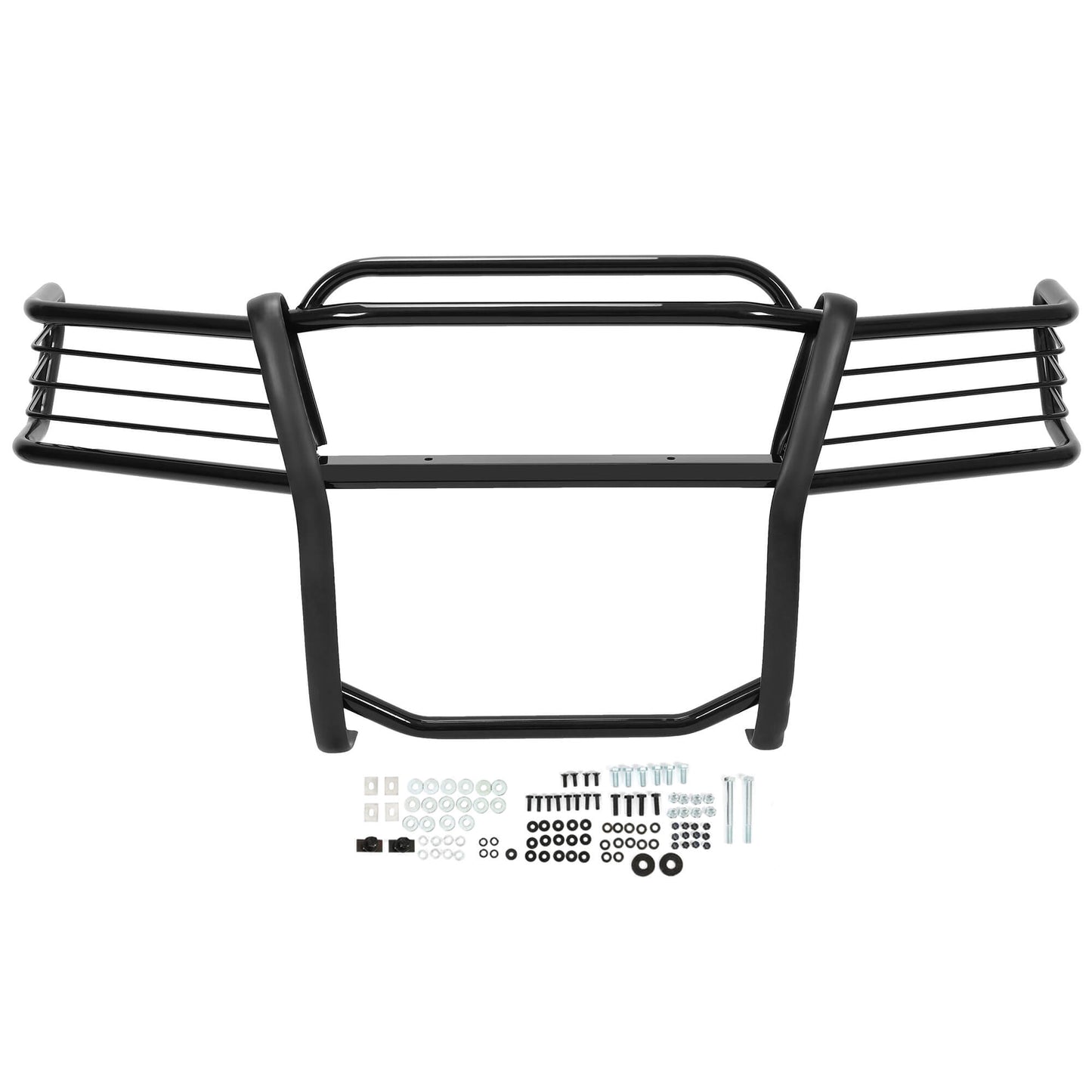 Front Brush Guard Compatible with 2006-2010 Explorer/Explorer Sport Trac Bumper Brush Bar Grille Protection Black Steel
