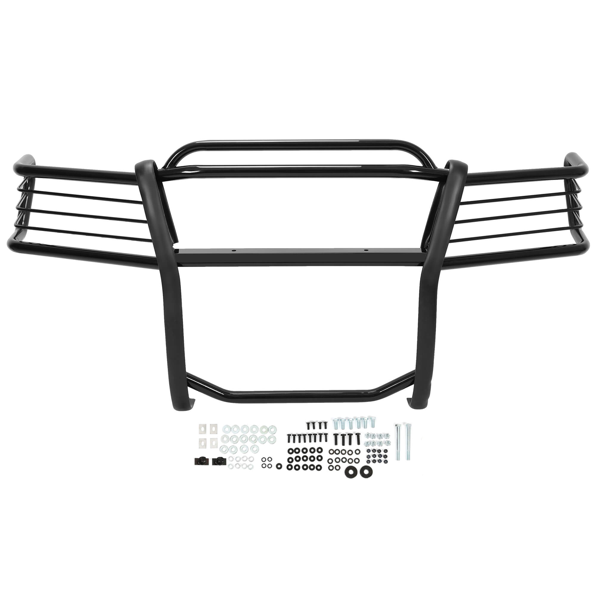 Front Brush Guard Compatible with 2006-2010 Explorer/Explorer Sport Trac Bumper Brush Bar Grille Protection Black Steel