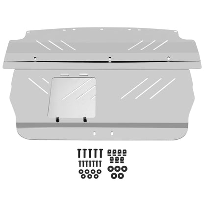 Aluminum Engine Splash Shield Under Tray Skid Plate for Subaru WRX STI 2004-2007