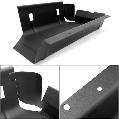 Powder Coated Gas Tank Skid Plate Compatible with 1987-1995 Jeep Wrangler YJ with 15/20 Gallon Gas Tank