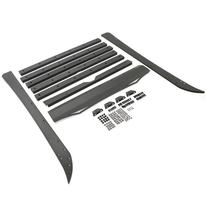 Top Roof Rack Cargo Basket Compatible with 2005-2015 2/3 Gen Toyota Tacoma Double Cab Models