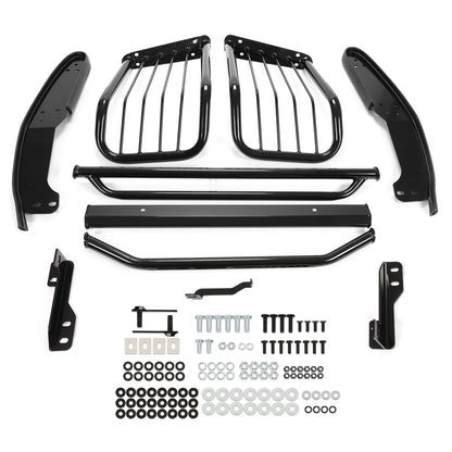 Brush Grille Guard Compatible with 2002-2006 Chevy Avalanche 1500 (with Body Cladding)
