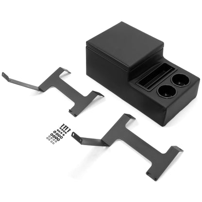 Black Console Kit For Chevy Tahoe Suburban GMC Yukon XL Police Vehicle 2007-2014