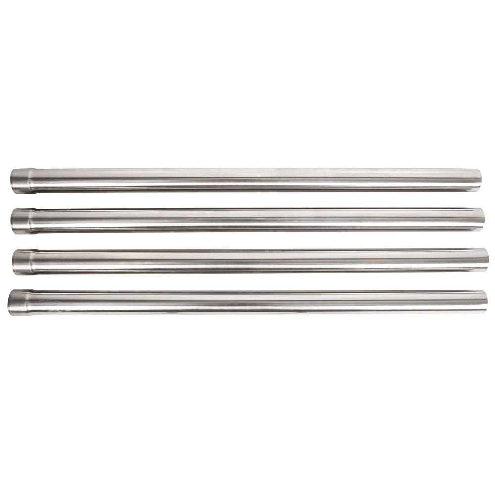 Universal 2.5 Inches Custom Stainless Steel Mandrel-Bent Exhaust Tubing Kit - Straight and U-Bend Pipes