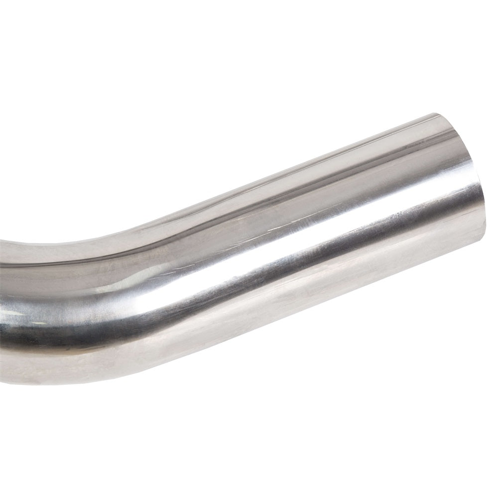 Universal 2.5 Inches Custom Stainless Steel Mandrel-Bent Exhaust Tubing Kit - Straight and U-Bend Pipes