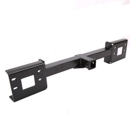 Front Mount Trailer Receiver Hitch Black For 1999-2007 Ford F-250 F-350 Super Duty