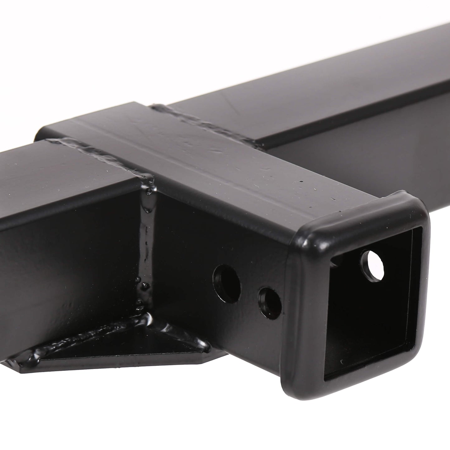 Front Mount Trailer Receiver Hitch Black For 1999-2007 Ford F-250 F-350 Super Duty