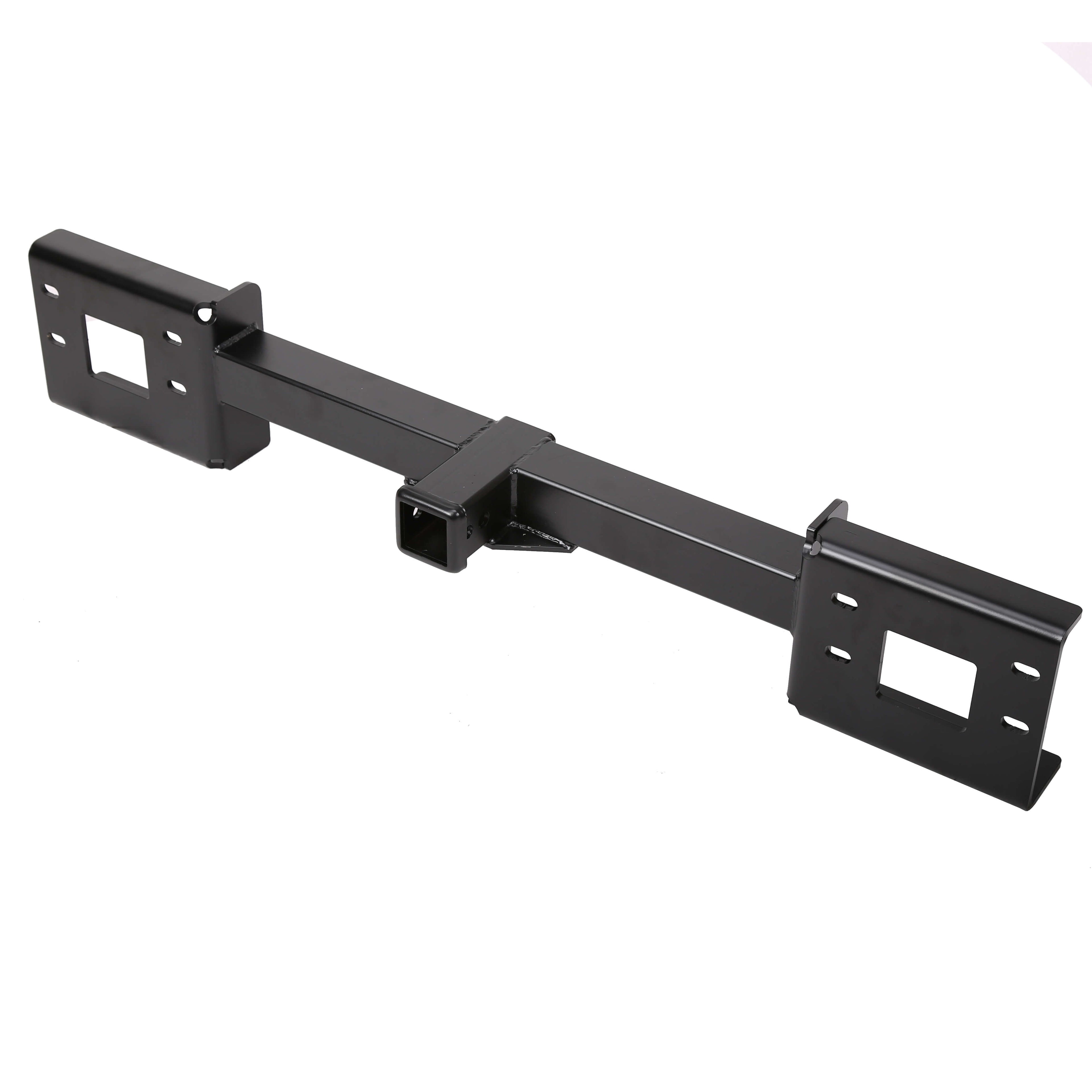 Front Mount Trailer Receiver Hitch Black For 1999-2007 Ford F-250 F-350 Super Duty