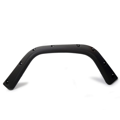 Extended Fender Flares Kit for 1997-2006 Jeep Wrangler TJ,6PC 7 Inches Wide Black Pocket