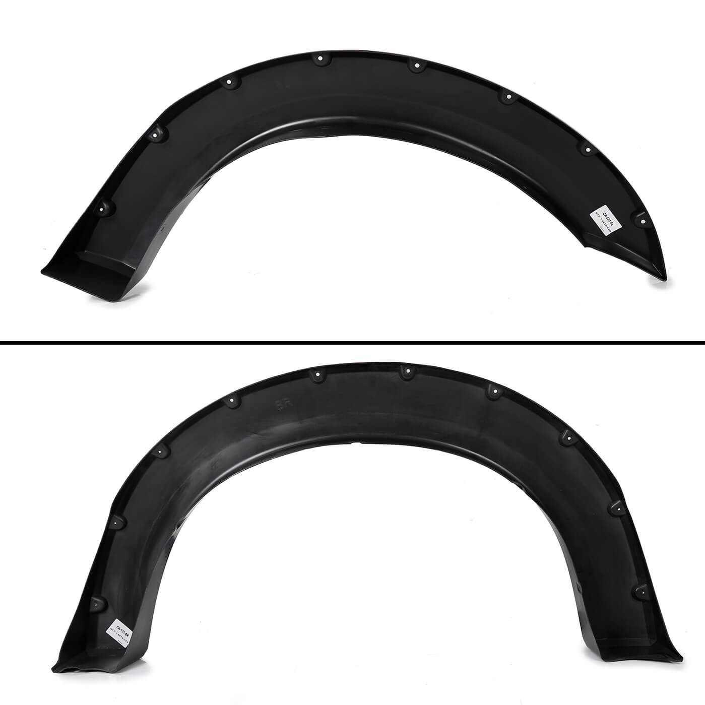 Ford 1999-2007 F250 F350 Super Duty 4PC Pocket Rivet Style Fender Flares Black