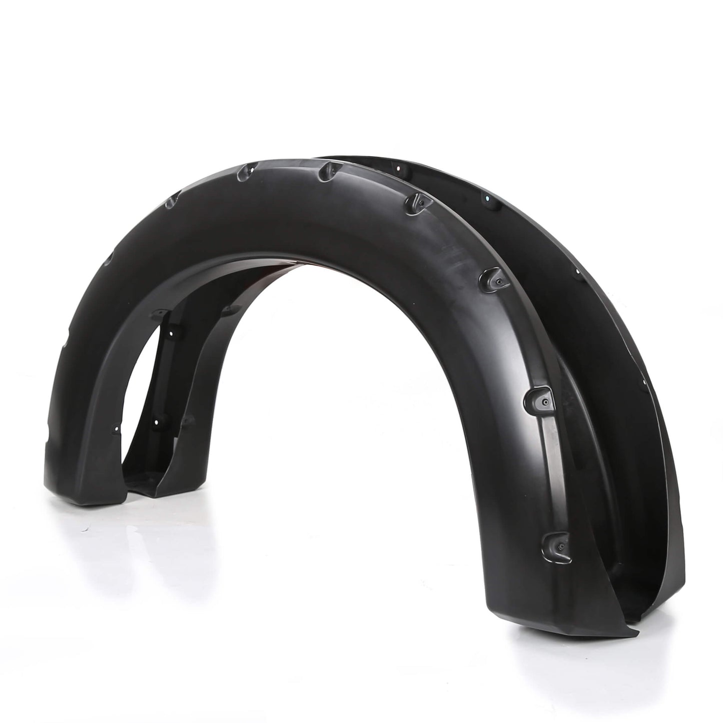 Ford 1999-2007 F250 F350 Super Duty 4PC Pocket Rivet Style Fender Flares Black