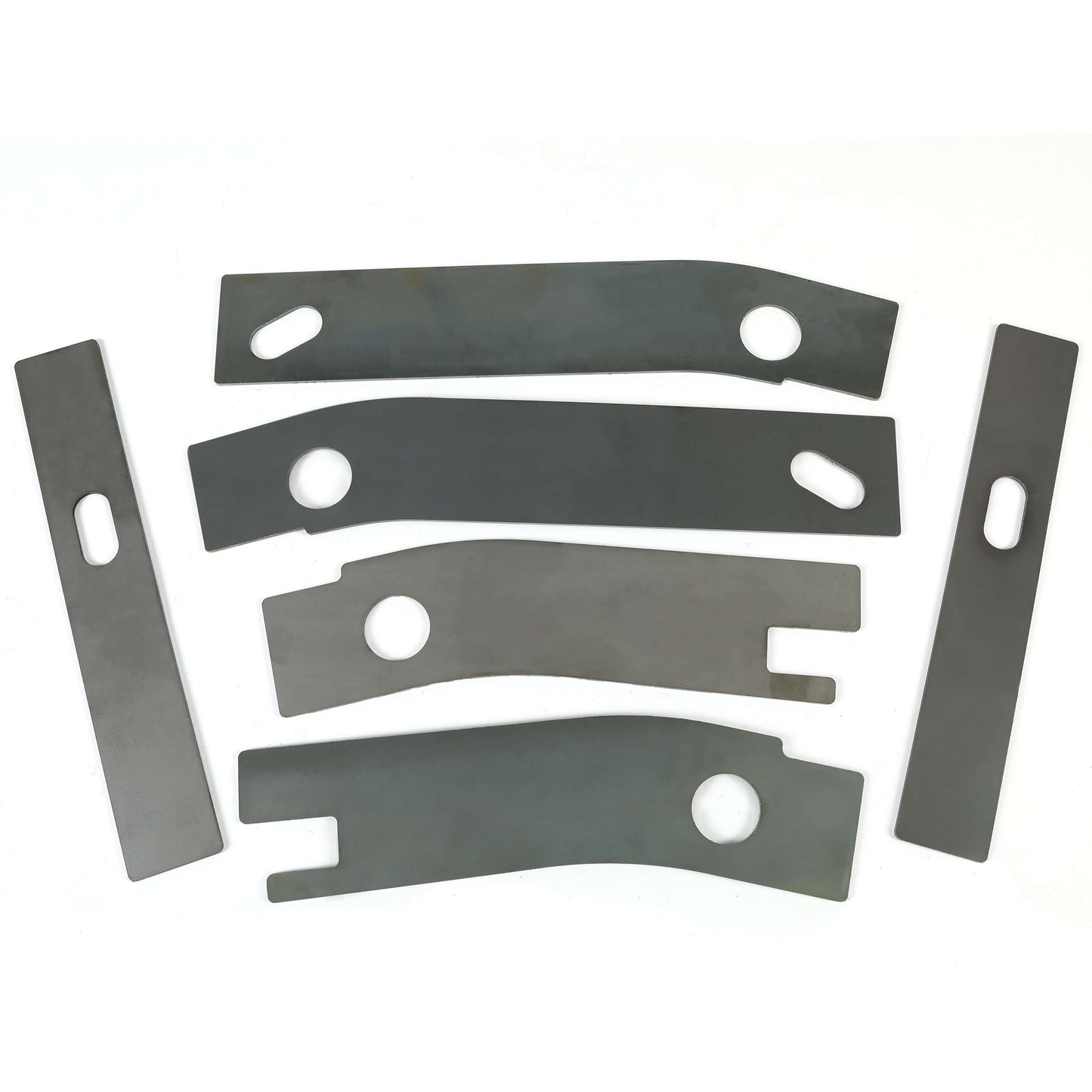 6pc Frame Repair Rusted Shackle Weld Plate Rear for 1986-1995 Jeep Wrangler YJ