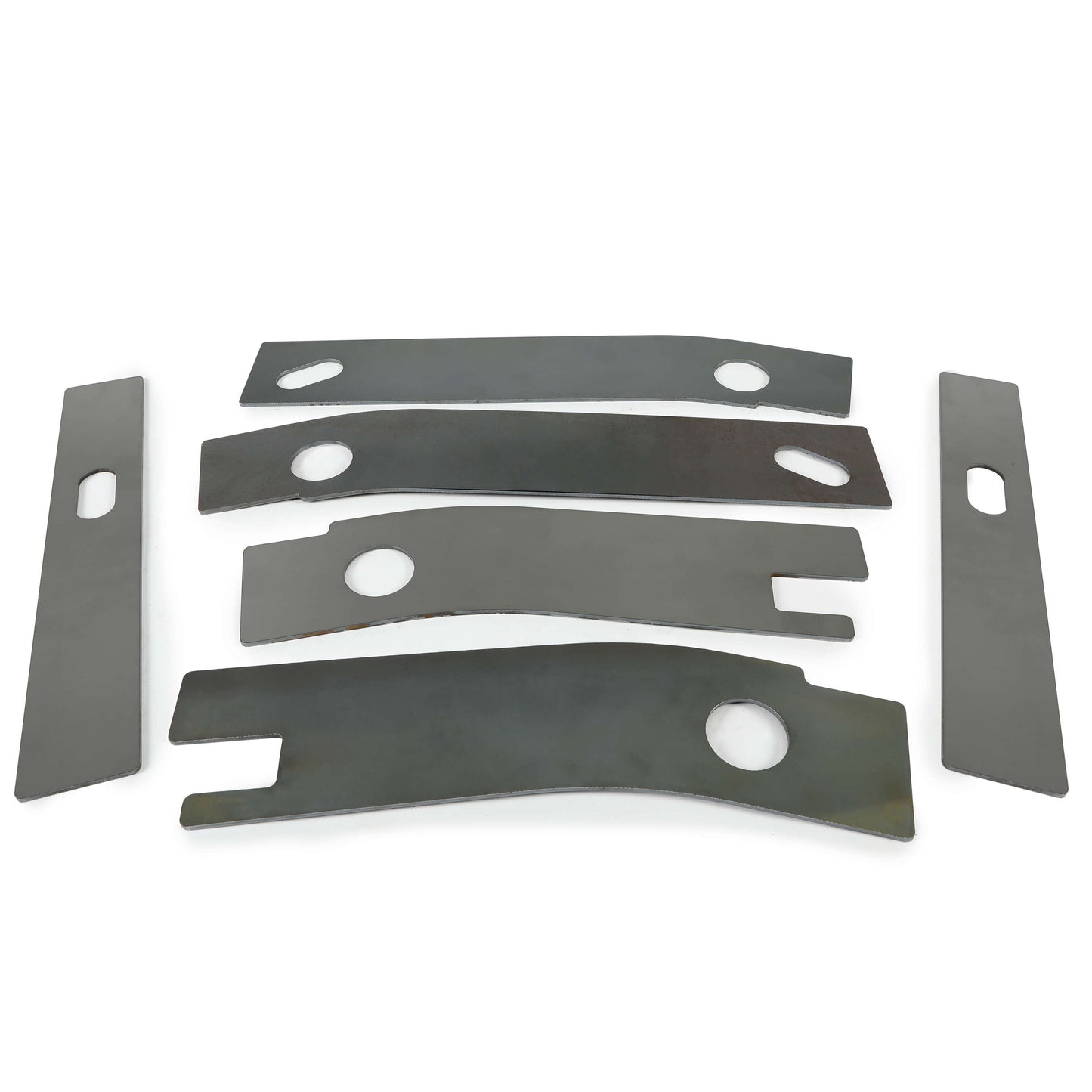 6pc Frame Repair Rusted Shackle Weld Plate Rear for 1986-1995 Jeep Wrangler YJ