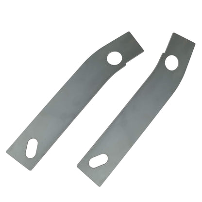 6pc Frame Repair Rusted Shackle Weld Plate Rear for 1986-1995 Jeep Wrangler YJ