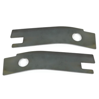 6pc Frame Repair Rusted Shackle Weld Plate Rear for 1986-1995 Jeep Wrangler YJ