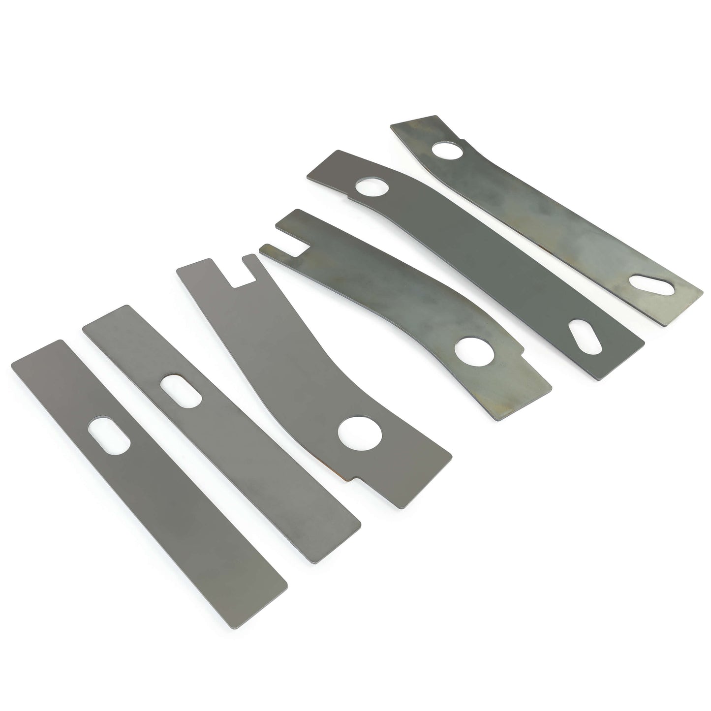 6pc Frame Repair Rusted Shackle Weld Plate Rear for 1986-1995 Jeep Wrangler YJ