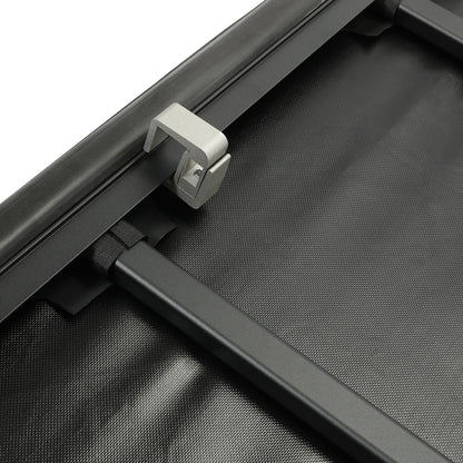 5.8FT Soft Vinyl Roll-up Tonneau Cover Truck Bed Compatible with 2007-2018 Chevy Silverado / GMC Sierra 1500