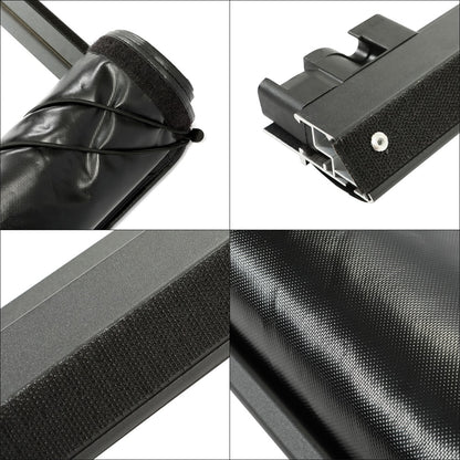 Soft Roll-Up Tonneau Cover Truck Bed Compatible with 1999-2007 Chevy Silverado GMC Sierra 1500 2500 3500 & HD