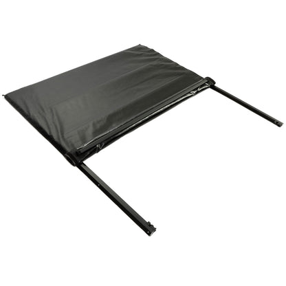 Soft Roll-Up Tonneau Cover Truck Bed Compatible with 1999-2007 Chevy Silverado GMC Sierra 1500 2500 3500 & HD