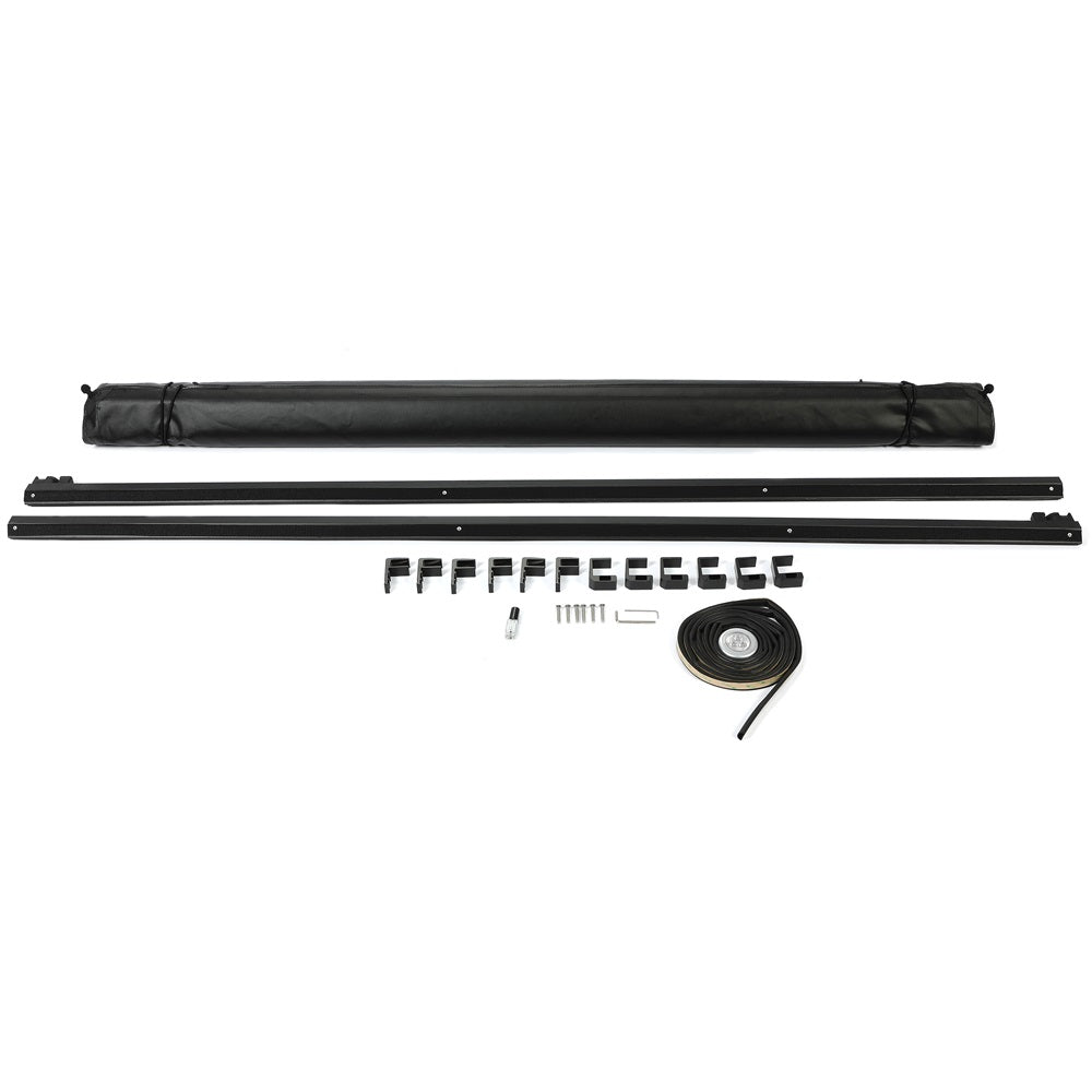 Soft Roll-Up Tonneau Cover Truck Bed Compatible with 1999-2007 Chevy Silverado GMC Sierra 1500 2500 3500 & HD