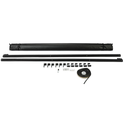 Soft Roll-Up Tonneau Cover Truck Bed Compatible with 1999-2007 Chevy Silverado GMC Sierra 1500 2500 3500 & HD